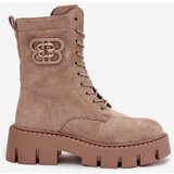 Boto Insulated workery women's with decoration beige Melisse | ePonuda.com