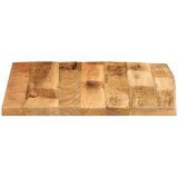 Stolna ploča 80x80x3,8 cm masivno drvo manga sa živim rubom | shoptok.hr