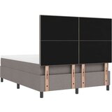  postelja s box springom z vzmetnico Taupe 140x190 cm iz tkanine, (22080847) | Shoptok.si