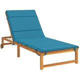  Jastučić za ležaljku GEMERT 100% poliester Svjetloplava - Svjetloplava 200 x 70 x 3 cm Poliester | shoptok.hr