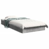 Furnova Posteljni okvir betonsko siv 75x190 cm inženirski les, (21939145) | Shoptok.si