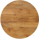 vidaXL Mizna plošča Ø 70x3,8 cm okrogla trden mangov les | Shoptok.si