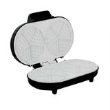 First aparat za pripravo vafljev - srček, beli premaz proti sprijemanju, 1000W | Shoptok.si