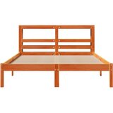  Okvir kreveta bez madraca voštano smeđi 140x190 cm od borovine | shoptok.hr