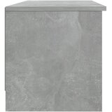 TV ormarić boja betona 102x35,5x36,5 cm konstruirano drvo | Eponuda.com