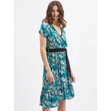 Orsay Petroleum Women Floral Dress - Women