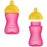 Philips čašica s tvrdim usnikom 300ml, 18m+, djevojčica | shoptok.hr