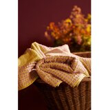 JUNA Žuti /ružičasti ručnik od organskog pamuka od frotira 50x100 cm Check – | shoptok.hr