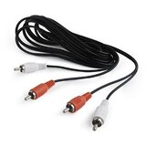 GEMBIRD EUROPE§Port:Audio Kabl Audio kabl RCA stereo GEMBIRD CCA-2R2R-5M, 5m, RCAx2 to RCAx2 Cijene