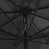  Vrtni suncobran s metalnim stupom 390 cm antracit | shoptok.hr