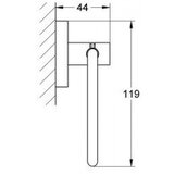 Grohe držalo za WC papir Essentials 40689001 | Shoptok.si
