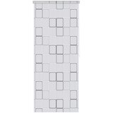  Roleta za tuš 80 x 240 cm s uzorkom kvadrata | shoptok.hr