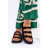 Boto Womens Slippers With Straps And Buckles Black Uliri | Shoptok.si