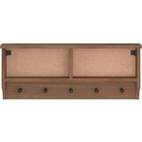 vidaXL Stenski obešalnik za plašče "SANDNES" 87x12x35 cm les borovega | Shoptok.si