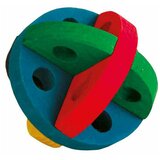 Trixie Lopta za glodare, Drvena, Šarena | Eponuda.com