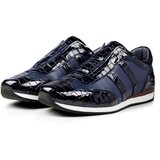 Ducavelli Swanky Genuine Leather Men's Casual Shoes Navy Blue Cene