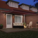 Tenda na automatsko uvlačenje s LED bordo 400 x 300 cm | shoptok.hr