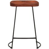  Barski stolci Gavin 2 kom 45 x 40 x 63 od masivnog drva manga | shoptok.hr