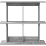  Zidna polica Zidna montaža Siva Sonoma 80 x 20 x 75 cm - Siva Sonoma 80 x 20 x 75 cm | shoptok.hr