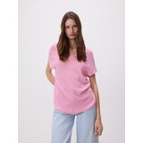 Reserved Bluza s V-izrezom - ružičasta | shoptok.hr
