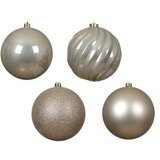 DEKOR DOM dekoracija - hanging bauble set mix 4pcs 14cm 021299 - pearl - kmg ( 045593 ) | Eponuda.com