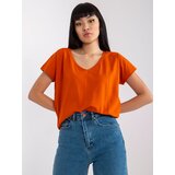 BASIC Feel Good T-shirt-RV-TS-4832.38P-dark orange | Shoptok.si