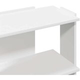 vidaXL Knjižna omara 3-nadstropna bela 60x30x60 cm inž. les | Shoptok.si