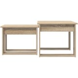  Set kavno mizico 2 pcs Sonoma hrast Konstruiran les, (5000120482) | Shoptok.si