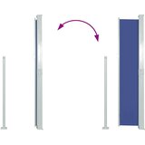  Uvlačiva bočna tenda 160 x 500 cm plava | shoptok.hr