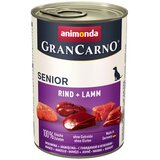  Varčno pakiranje animonda GranCarno Original Senior 12 x 400 g - Govedina & jagnjetina | shoptok.hr