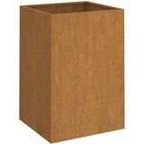 Maison Chic Cvetlično korito - Cvetlični Lonec 42x38x75 cm corten jeklo, (21789840) | Shoptok.si