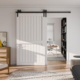 BONIKLUBA 122cm Sistem za dvojna lesena Drsna Vrata | Shoptok.si