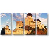  Slike na platnu 4-delne slovaška SK025E41 (moderne slike na) | shoptok.hr