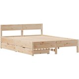 vidaXL Okvir kreveta bez madraca 120 x 200 cm od masivne borovine | shoptok.hr