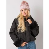 Fashion Hunters rue paris pink insulated winter hat with a pompom Cene