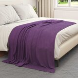  Pokrivači za bacanje 24 pcs Ljubičasta 200 x 150 cm Runo | shoptok.hr