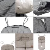 Jane Footmuff zimska vreča za voziček, Pale | Shoptok.si