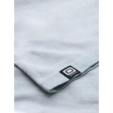 Ombre Men's cotton V-neck knit t-shirt with wash effect - grey | Shoptok.si