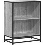 Maison Chic Knjižna omara - Knjižni regal siva sonoma 60x35x76 cm, (21723395) Cene