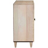vidaXL Ormarić / Komoda Bijelo 60 x 33 x 75 cm masivno drvo manga | shoptok.hr