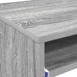 vidaXL Stol za računalo Siva Sonoma Konstruirano drvo Kompaktno | shoptok.hr