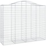  Lučne gabionske košare 13kom 200x50x160/180cm pocinčano željezo | shoptok.hr