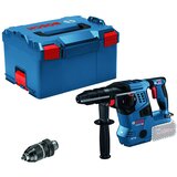 Bosch GBH 18V-28 CF solo + izmenjiva glava + L-Boxx kofer, Aku. elektro-pneumatski čekić / bušilica