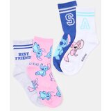 Sinsay Duge Čarape s Printom Stitch, 4 kom | shoptok.hr