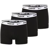 Nike Športne spodnjice 'Everyday' svetlo siva / črna / bela