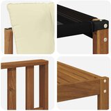 Set vanjskih sofa 7 kom. Prirodna i krem | shoptok.hr