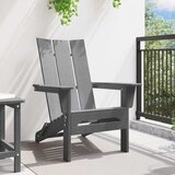  Sklopiva Adirondack stolica Svijetlo siva 80,5 x 74,5 x 92 cm | shoptok.hr