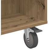  Stolić sa kotačima Umjetnički hrast 90 x 50 x 30 cm | Eponuda.com