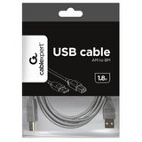 Gembird USB 2.0 a-plug b-plug kabl za stampac grey 1.8m CCP-USB2-AMBM-6G Cene
