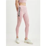 Guess Light pink women's sports leggings Angelica - Women